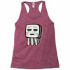 minecraft ghast drawing Racerback Tank