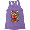 deer and monster Racerback Tank