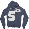 cool hi five Zipper Hoodie