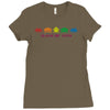 funny retro space invaders 'class of 1978' Ladies Fitted T-Shirt