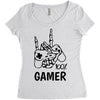 gamer Women's Triblend Scoop T-shirt