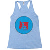 please blu Racerback Tank