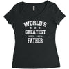 worlds greatest farter funny fathers day new men t shirt w10 Women's Triblend Scoop T-shirt