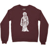 santa muerte blanca Crewneck Sweatshirt