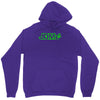 black funny glow in dark glowing Unisex Hoodie