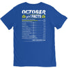 October Girl Facts Libra V-Neck Tee