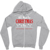 all i want for christmas is you Zipper Hoodie