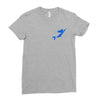 mermaid mom pocket Ladies Fitted T-Shirt