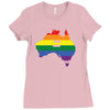 Lgbt Equality Australia Ladies Fitted T-Shirt