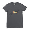 Creation of Adam Pizza Ladies Fitted T-Shirt