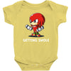 getting swole Baby Bodysuit