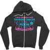 I Love Someone with Thyroid Cancer to The Moon and Back to Infinity Zipper Hoodie