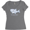 it's shark week y'all Women's Triblend Scoop T-shirt