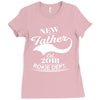 New Father 2018 Rokie Dept. Ladies Fitted T-Shirt