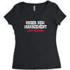 under new management, just married Women's Triblend Scoop T-shirt
