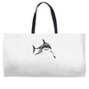 sharks with frickin laser beams t shirt soft funny austin powers tee d Weekender Totes