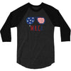 4th of July 3/4 Sleeve Shirt