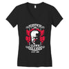 pennywise clown college Women's V-Neck T-Shirt