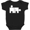 rude jigsaw ideal birthday present or gift Baby Bodysuit