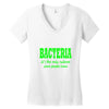 bacteria, it's the only culture some people have t shirt Women's V-Neck T-Shirt