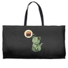 zombie cat Weekender Totes