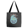 feel the music Tote Bags