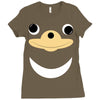 Ugandan Knuckles Ladies Fitted T-Shirt