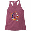 American Flag Q Racerback Tank