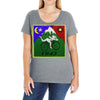 Bicycle Day T-shirt - 1943 Vintage (Albert Hofmann LSD) Ladies Curvy T-Shirt