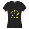 johnny's gym Women's V-Neck T-Shirt
