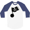music pirate 3/4 Sleeve Shirt