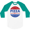 pizza 2017 3/4 Sleeve Shirt