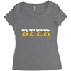 beer Women's Triblend Scoop T-shirt