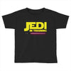 Jedi Master - Jedi in Training Family Matching Toddler T-shirt
