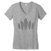 bird feathers nature Women's V-Neck T-Shirt