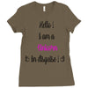 I'm a Unicorn Ladies Fitted T-Shirt