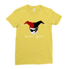 dr. harleen frances quinzel Ladies Fitted T-Shirt