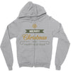 snow merry christmas Zipper Hoodie