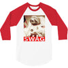 sloth astronaut swag 3/4 Sleeve Shirt