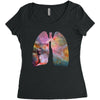 Cosmic Breath Women's Triblend Scoop T-shirt