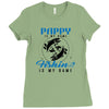 Pappy is my Name Fishing Is My Game Ladies Fitted T-Shirt