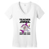 Teacher Shark Doo Women's V-Neck T-Shirt