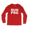 run psg paris st germain fotbal Long Sleeve Shirts