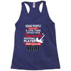 Some People Have To Wait A Life Time Too Meet Their Favorite Football, Racerback Tank