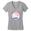 Wave Women's V-Neck T-Shirt
