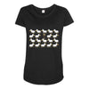 black sheep, ideal gift or christmas present Maternity Scoop Neck T-shirt