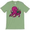 purple octopus playing the bagpipes T-Shirt