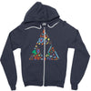 zelda item triforce Zipper Hoodie