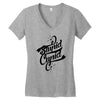 stupid cupid Women's V-Neck T-Shirt