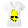 happy Women's V-Neck T-Shirt
